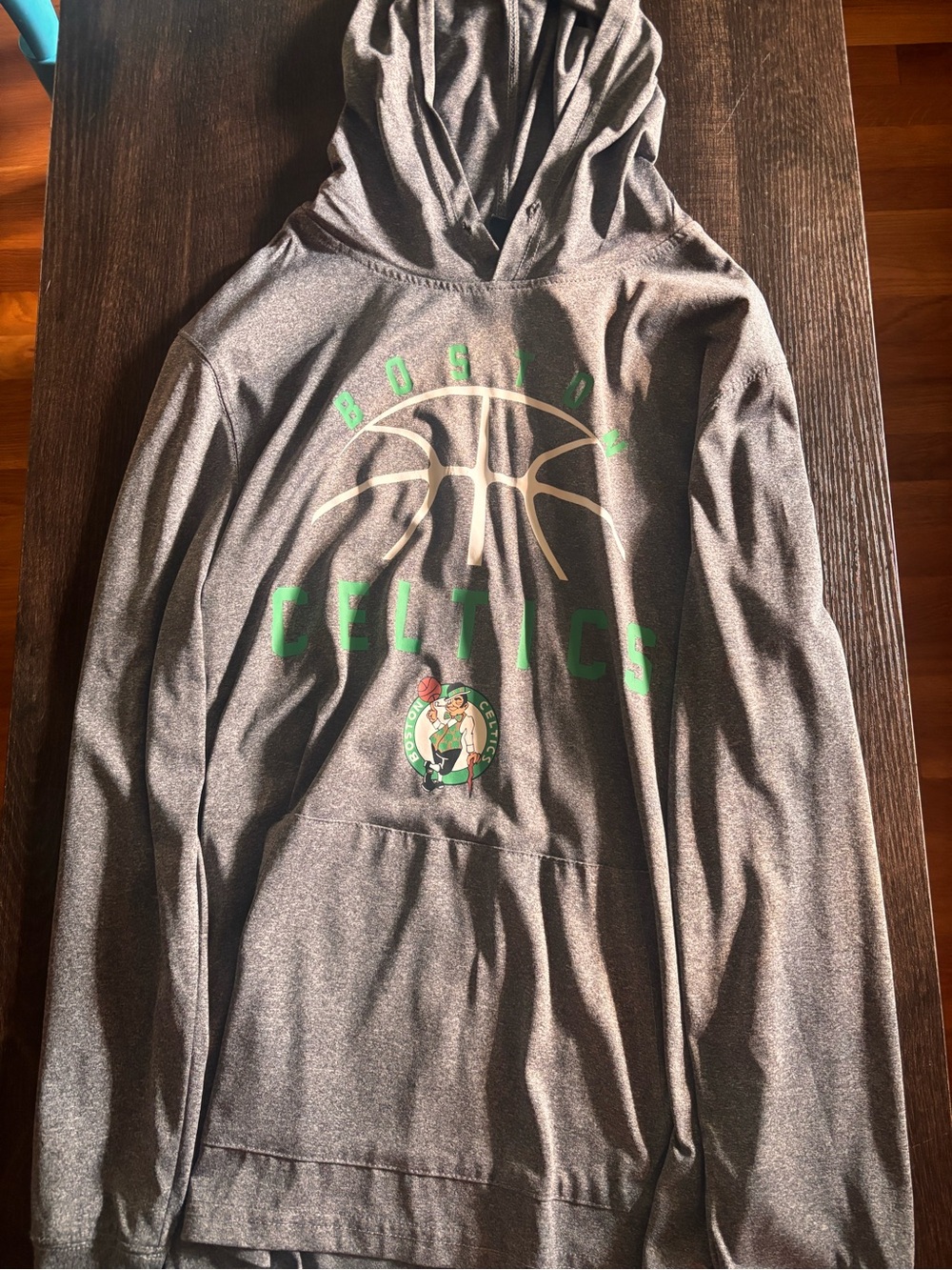 Men’s Celtics Long Sleeved Hooded Tee